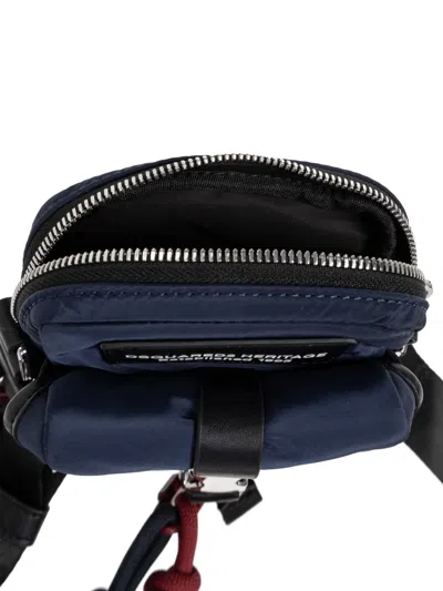 Dsquared2 Heritage Shoulder Bag In Blue