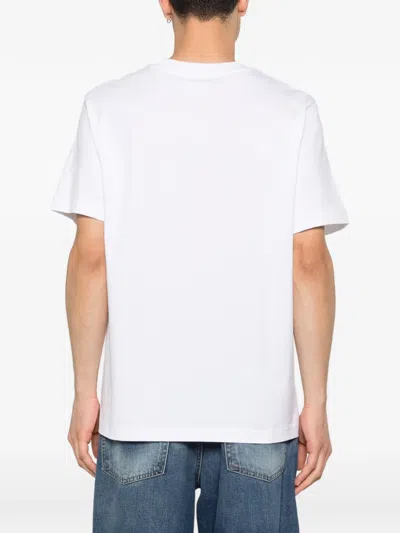 A.p.c. White Crew Neck T-shirt In White