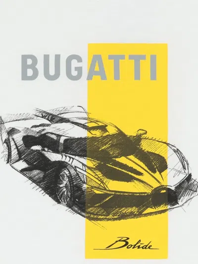 Bugatti Graphic T-shirt In White