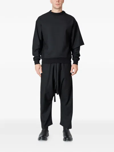 Alchemy Drawstring Trousers In Black