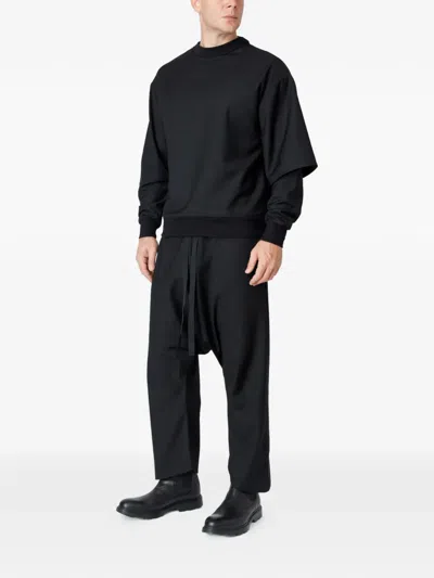Alchemy Drawstring Trousers In Black