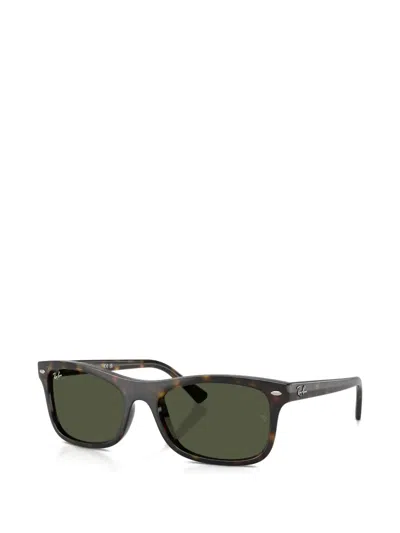 Ray Ban Square Frame Sunglasses In Pattern
