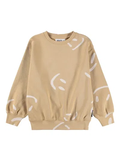Molo "monti" Sweatshirt In Neutral