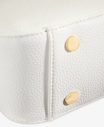 On 34th Jynna Medium Solid Shoulder Bag, Exclusively At Macy's In White