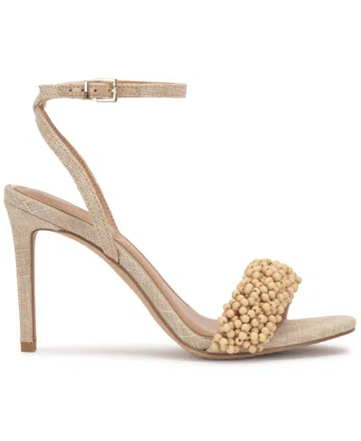 Vince Camuto Arleem Ankle Strap Sandal In Brown