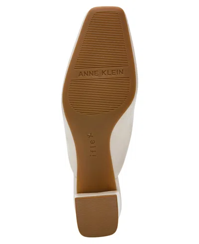 Anne Klein Maeus Mule In White