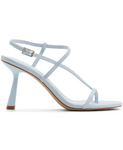 Aldo Nallia Strappy Heeled Sandals In Animal Print