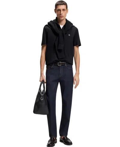 Hugo Boss Polo With Logo In Black