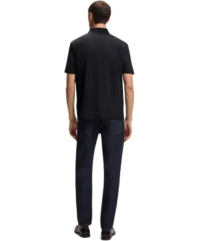 Hugo Boss Polo With Logo In Black