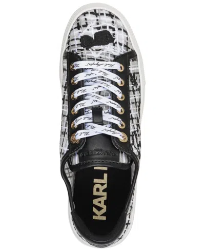 Karl Lagerfeld Paris Cate Sneaker In White