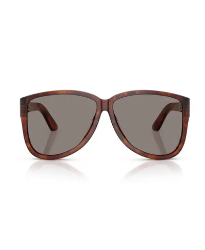 Miu Miu Tortoiseshell-pattern Sunglasses In Brown