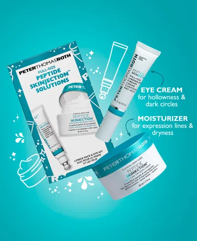 Peter Thomas Roth 2-pc. Peptide Skinjection Gift Set In Transparent