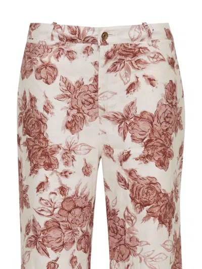 Cara Cara Annie Floral-pattern Trousers In Multi