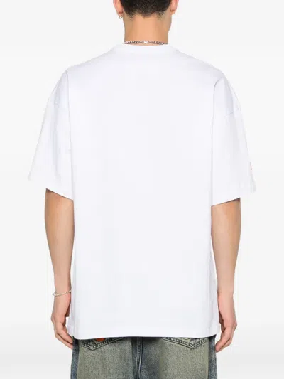 Pdf White Cotton Jersey Printed T-shirt In White