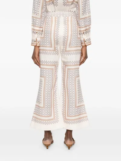Zimmermann Geometric Patterned Trousers In Multi