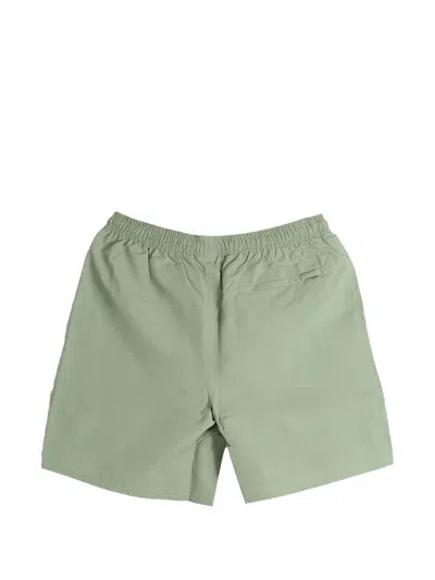 Stussy Water Big Basic Shorts In Green