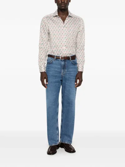 Etro Hemd Mit Print In Multi