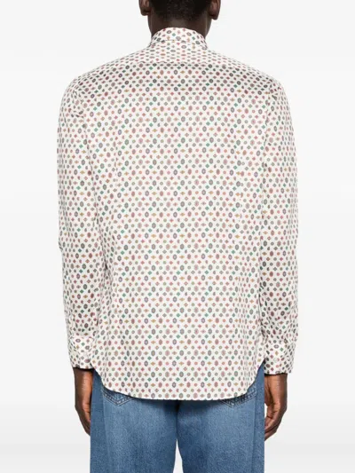 Etro Hemd Mit Print In Multi