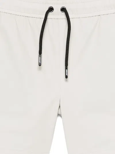 K-way P. Nesilier Drawstring Shorts In White