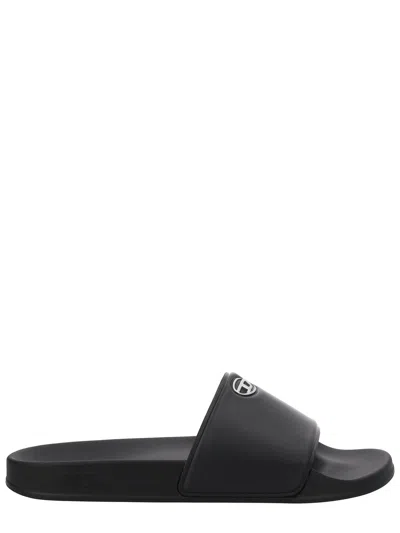 Diesel Sa-bloop Slipper In Black