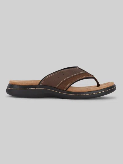Dockers Laguna Mens Flip Flops Casual Beach Sandals For Men In Multi
