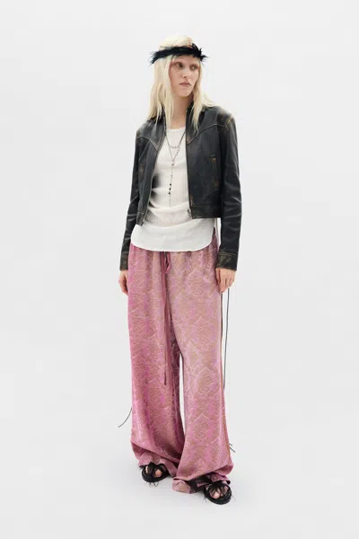 Ann Demeulemeester Mara Wrinkled Cropped Tank Top In Multi