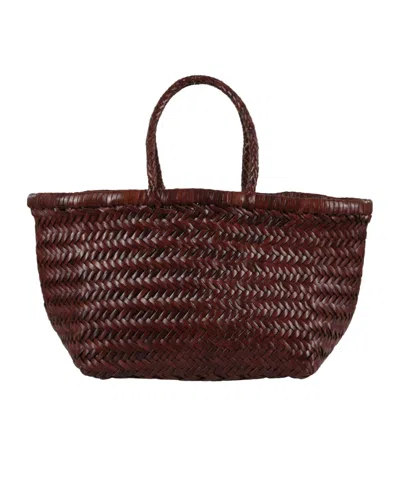 Dragon Diffusion Double-handled Handbag In Brown