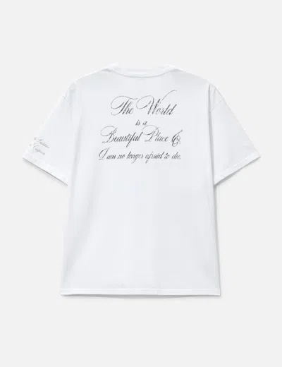 Basketcase Iris, T-shirt In White