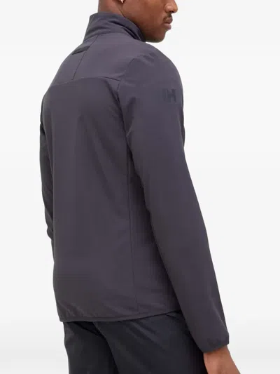 Helly Hansen Crew Zip Jacket In Gray