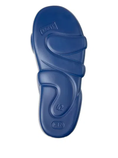 Camper Kobarah Strap Flat Sandals In Blue