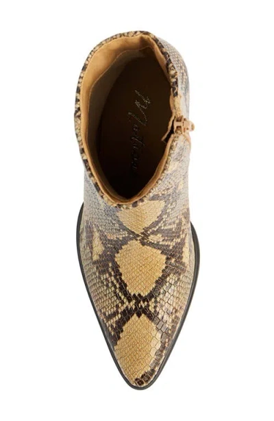 Matisse Gabbie Pointed Toe Bootie In Multi