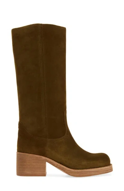 Jeffrey Campbell Reflect Platform Boot In Brown
