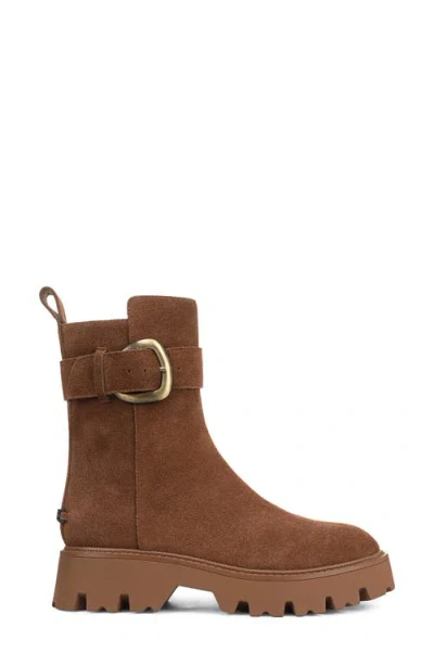 Circus Ny By Sam Edelman Primm Lug Sole Bootie In Brown