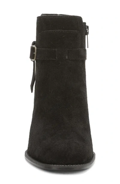 Vionic Vivette Short Block Heel Boot In Black