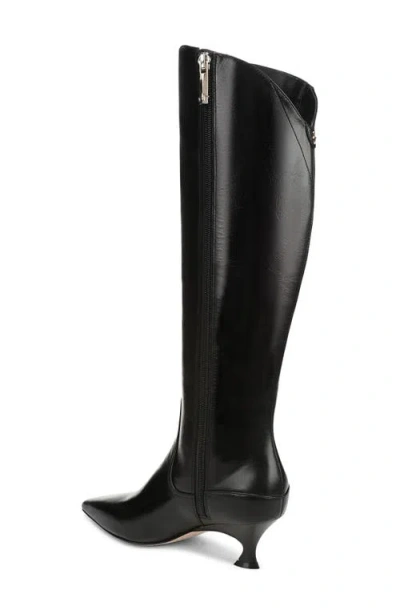 27 Edit Naturalizer Pepper Kitten Heel Knee High Boot In Black