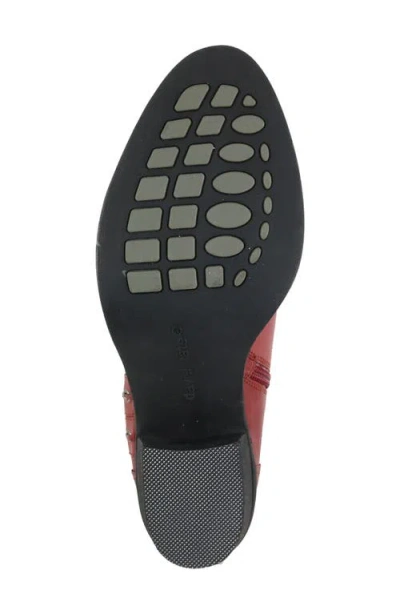 David Tate Wide Width Fringe Bootie In Multi