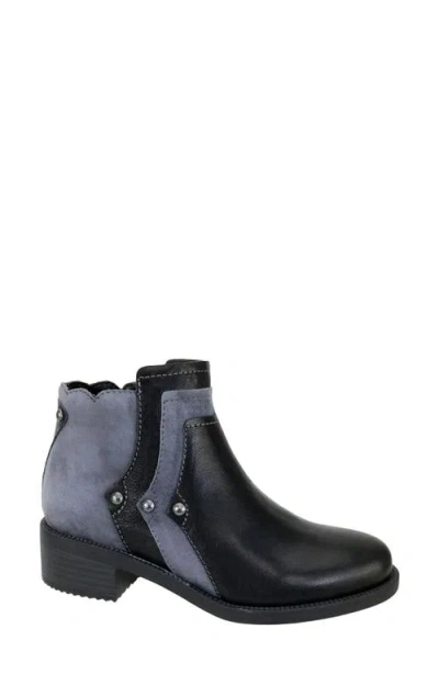 David Tate Spike Stud Bootie In Multi