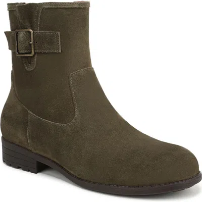 Vionic Wide Width Jill Bootie In Green
