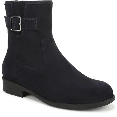 Vionic Wide Width Jill Bootie In Blue
