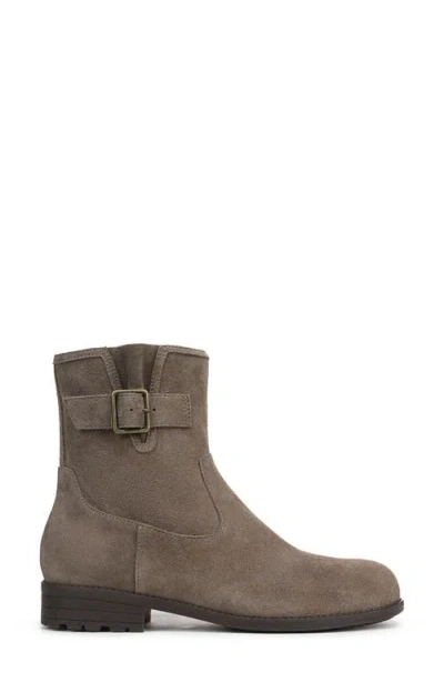 Vionic Wide Width Jill Bootie In Gray