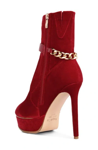 Rag & Co Zeppelin Platform Pump In Red