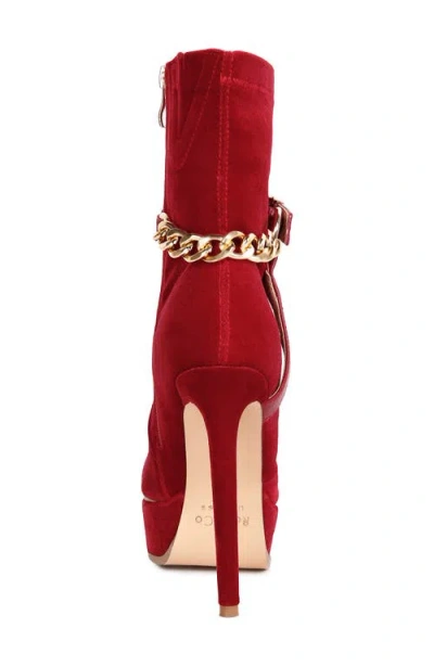 Rag & Co Zeppelin Platform Pump In Red
