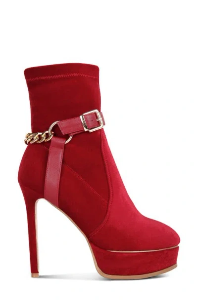 Rag & Co Zeppelin Platform Pump In Red