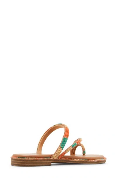 Madden Girl Spotlight Toe Loop Sandal In Multi
