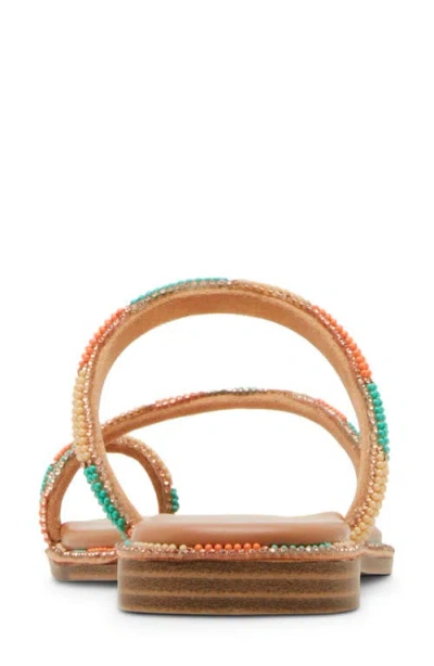Madden Girl Spotlight Toe Loop Sandal In Multi