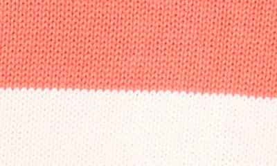 Cece Stripe Roll Neck Sweater In Multi