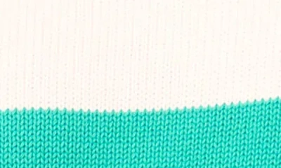 Cece Stripe Roll Neck Sweater In Multi