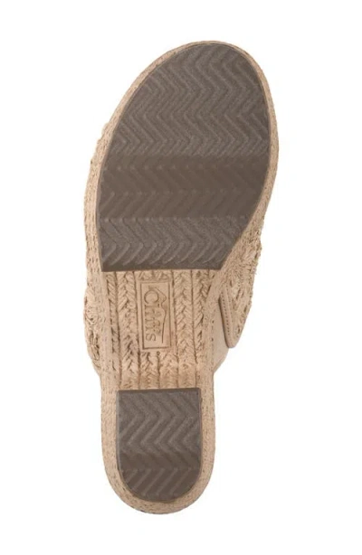 Cliffs By White Mountain Bizzie Platform Wedge Espadrille Sandal In Multi
