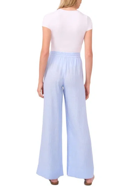 1.state Wide Leg Drawstring Pants In Blue