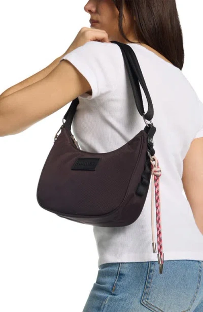 Hunter Loop Back Crossbody Bag In Brown